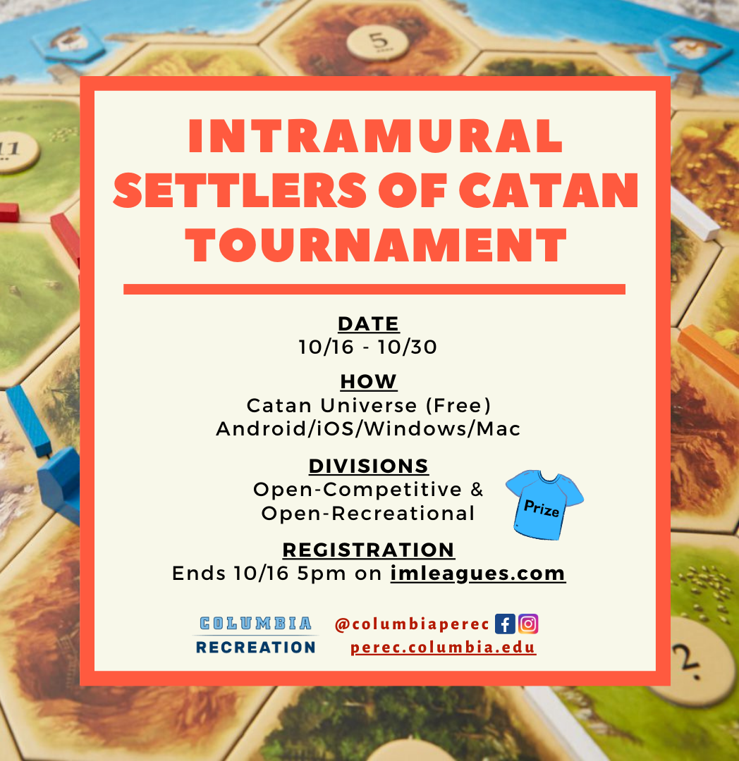 Settlers of Catan Flyer
