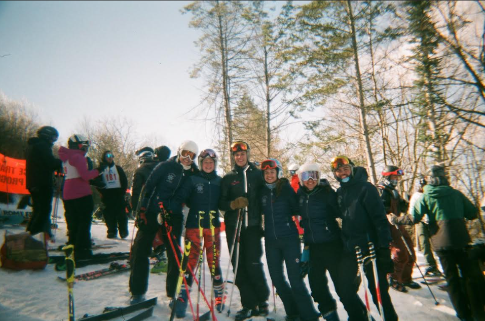 Members of Columbia's Ski and Snowboard Club