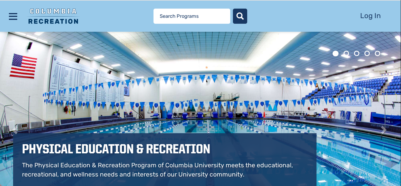 link to https://recreation.columbia.edu/