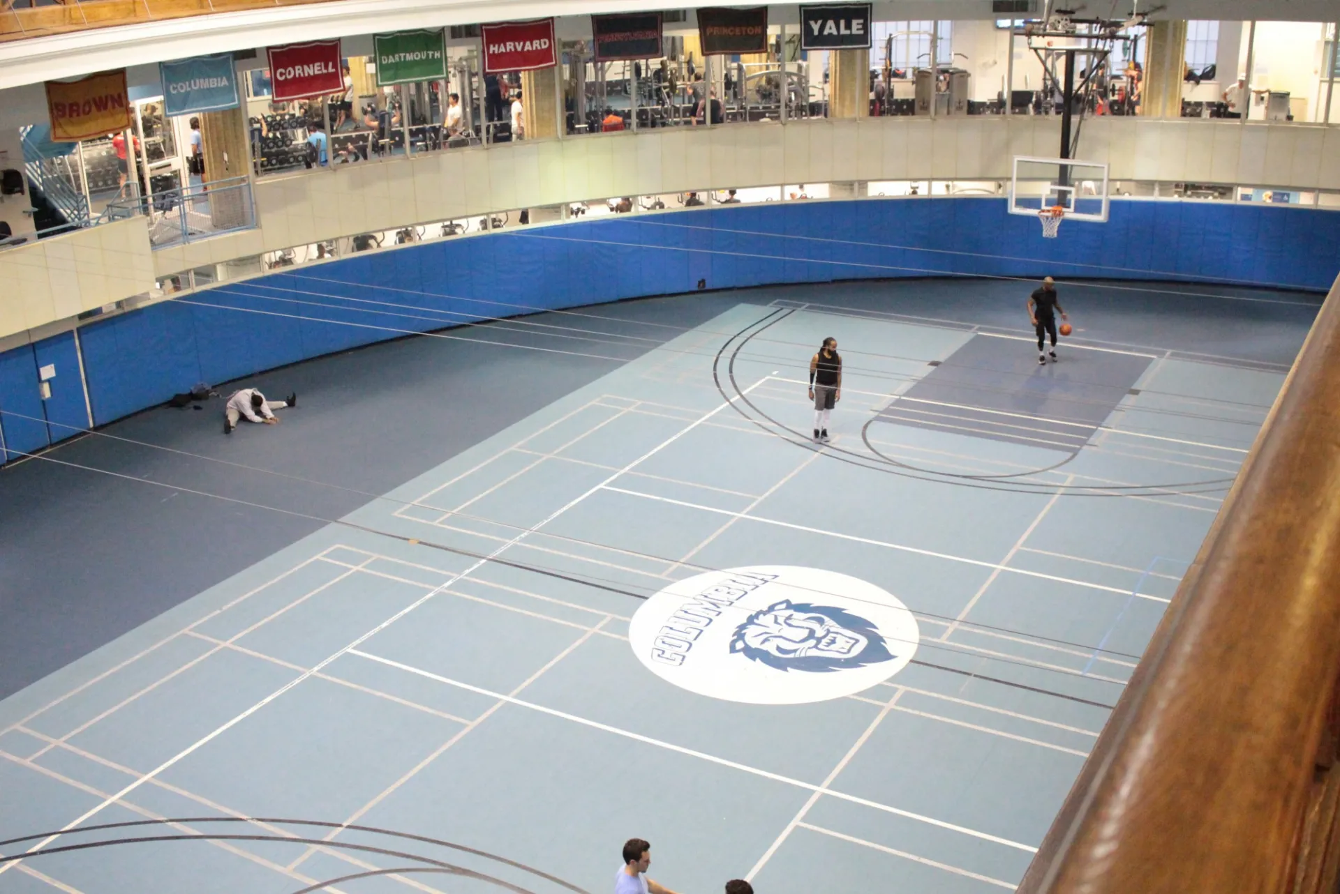 Basketball Blue Gym