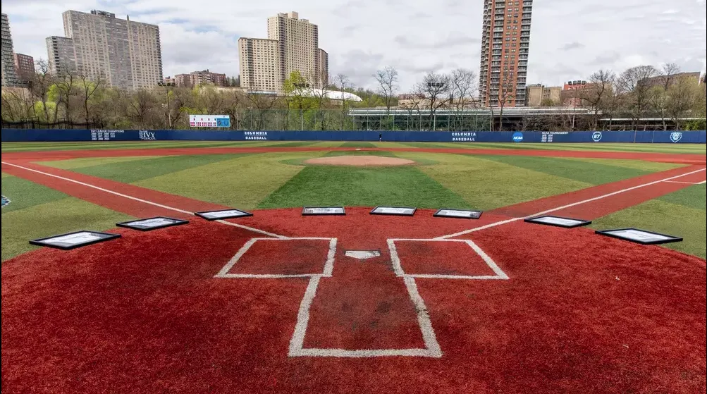 Photo of field from home plate